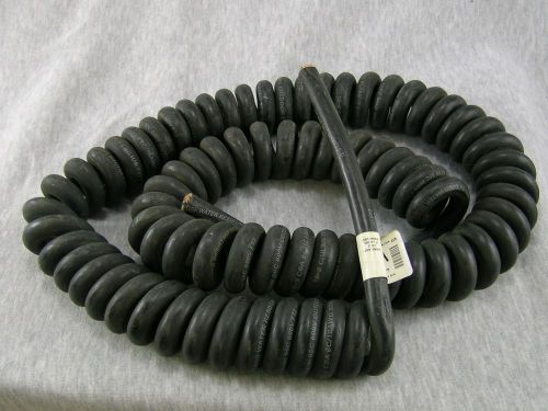 Whitney blake 4-8096-00-91w type sow heavy duty thermoplastic coiled cord for sale