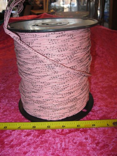 1 rollteflon jacketed wire twisted 7 conductor 20 awg m27500b20wr7u00 505 feet for sale