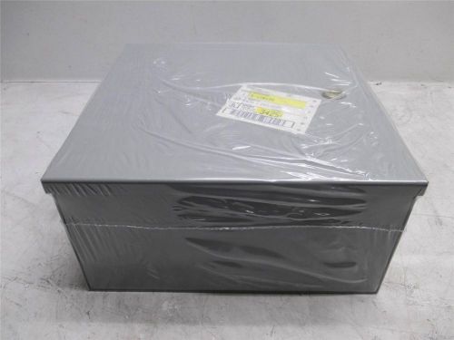 New hoffman a-12n126 industrial electrical control panel enclosure box 12 x 12 for sale