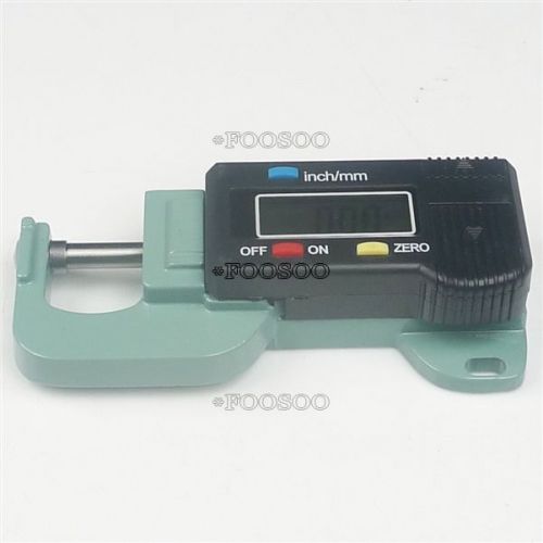 Micrometer to 12.7mm meter thickness tester 0 digital gauge for sale