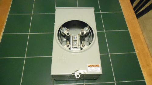 New cutler hammer 1007665-ch 200a 600v 3 wire meter socket cecha &amp; ul approved for sale