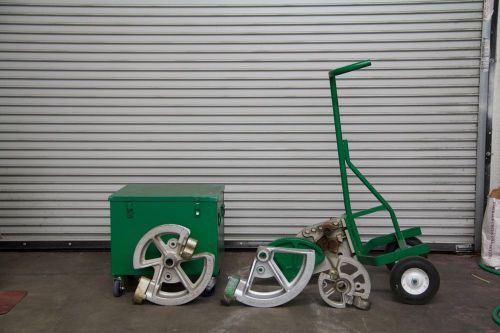 Greenlee 1818 Bender with 5018659 5018655 and 5018665