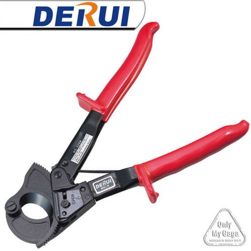 New Aluminum Copper Ratchet Cable Cutter Wire Cutting Hand Tool Cut Up 240mm2