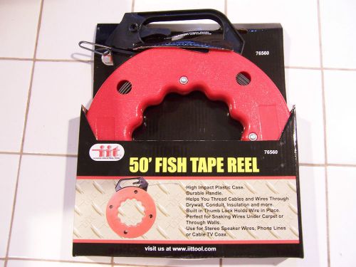 50&#039; Fish Tape Reel_The Cable Puller!