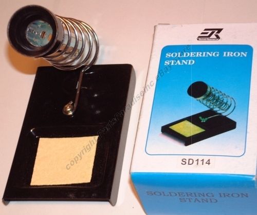 Lot10 solder/soldering iron stand/station+sponge tray for sale