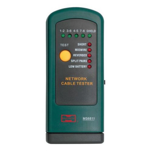 MASTECH MS6811 Handheld Network Cable Tester
