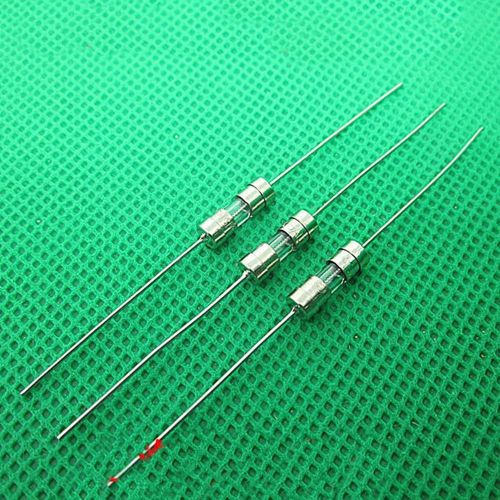 10 pieces 3.6*10mm glass cartridge slow blow axial lead fuse 1a 250v for sale