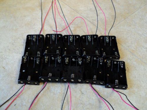 2480 keystone aaa battery holder 3 position - 10 pieces for sale