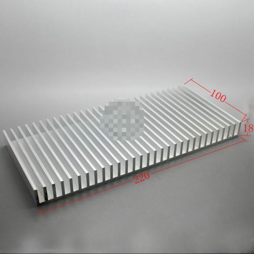 3pcs,High quality heat sink high-power radiator aluminum radiator 100*220*18MM