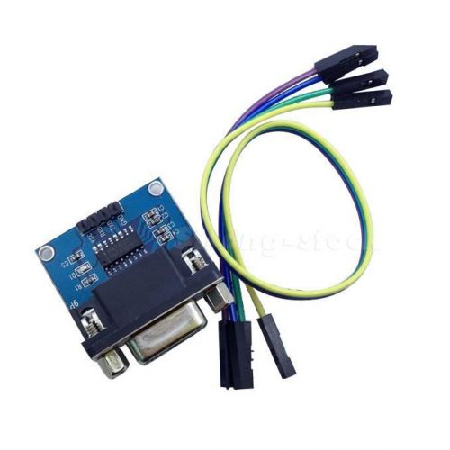 New max3232 rs232 to ttl serial port converter module db9 connector max232 stgn for sale