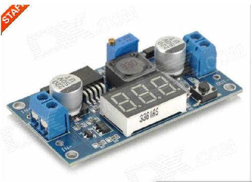 A05 DC-DC Boost module digital voltmeter displays LM2577 boost circuit board 3A