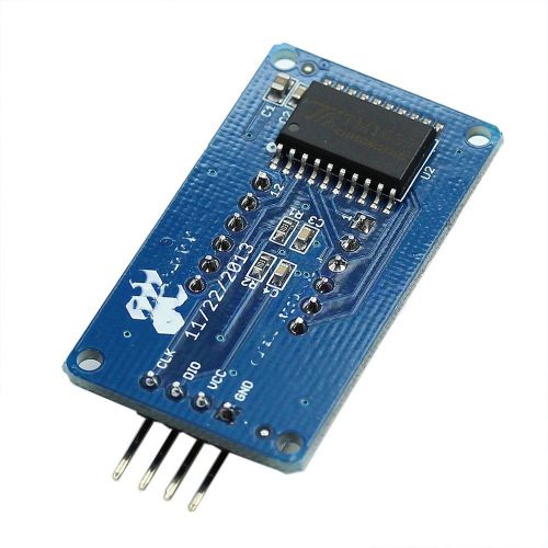 Display Module LED  With Clock Display Board For Arduino DIY 4 Bits Digital Tube