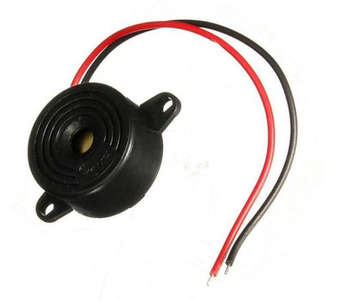 6-15v piezo electronic tone buzzer alarm continuous sound mounting hole for sale