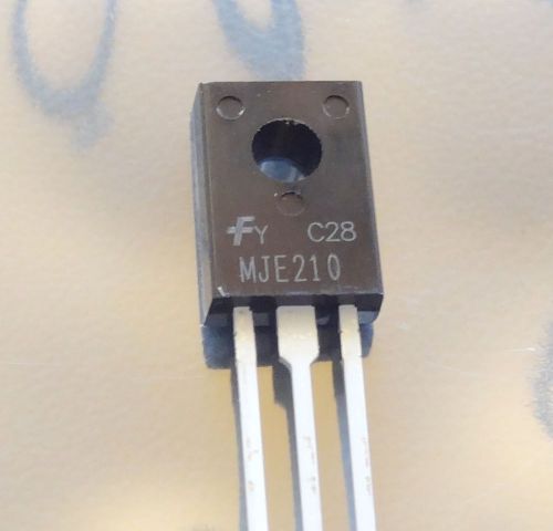 6 pcs MJE210 (MJE210 STU)  PNP, 25V, 5A Medium Power Transistor