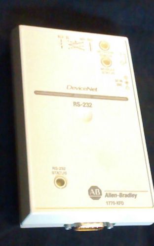 Allen Bradley Device Net Interface - RS-232    1770-KFD/A