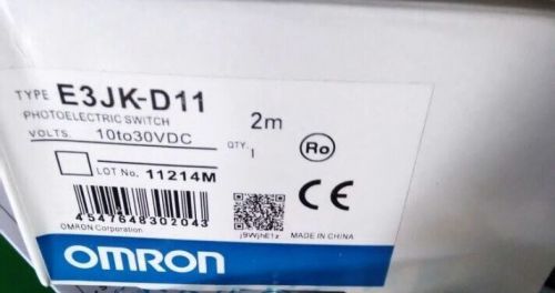New Omron optoelectronic switch E3JK-D11