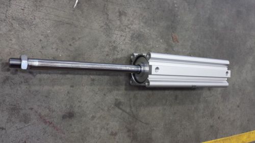 Smc single rod pneumatic cylinder, cq2d80-290dcmz-xb10, 80mm bore, 290mm stroke for sale