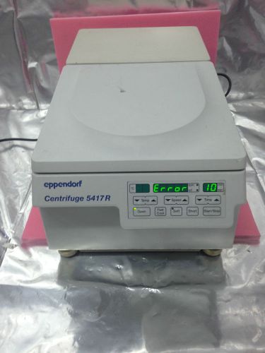 Eppendorf Centrifuge 5417R with ERROR sold AS-IS