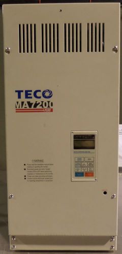 Teco ma7200 plus ac inverter / adjustable speed drive ma7200-4060-n1 untested for sale