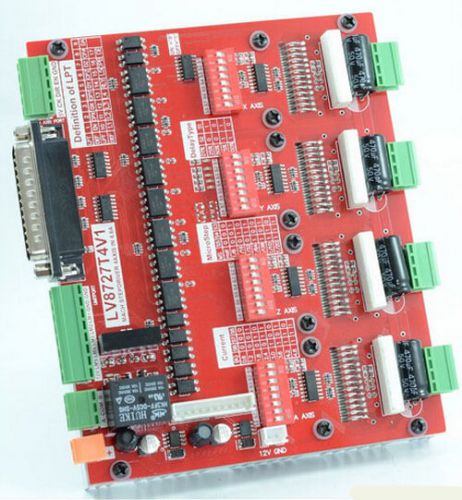 4-axis lv8727 stepper motor drive controller board engraver driver 4.2a 15khz for sale