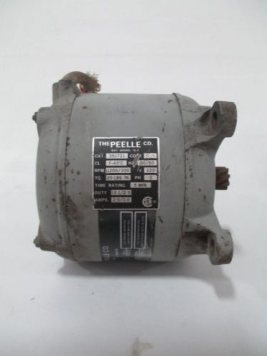 The peelle co 251721 20 lbs in ac 232v-ac 1200/300rpm 3ph electric motor d236401 for sale