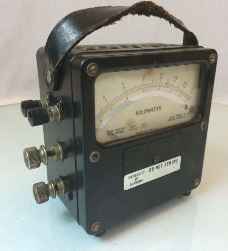 Weston kilowatts meter model 432 for sale