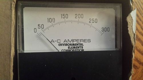 NIB Genereal Electric GE Analog 0-300 Amp Ampere Panel Meter