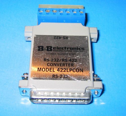 RS232 RS422 converter model 422LPCON