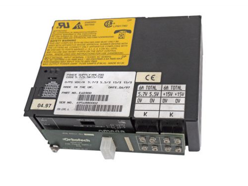 Coutant lambda omega mml200 200w 5.7/5.5/15v@6a power supply w/orbotech pcb #2 for sale