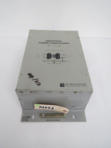 POWERVAR ABC1500-91ND 120-480VAC 120V-AC 1500VA 12.5A POWER CONDITIONER B433582