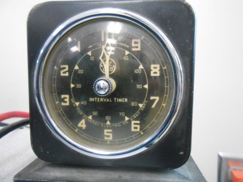 Vintage Interval Timer 50-26101-02 General Electric