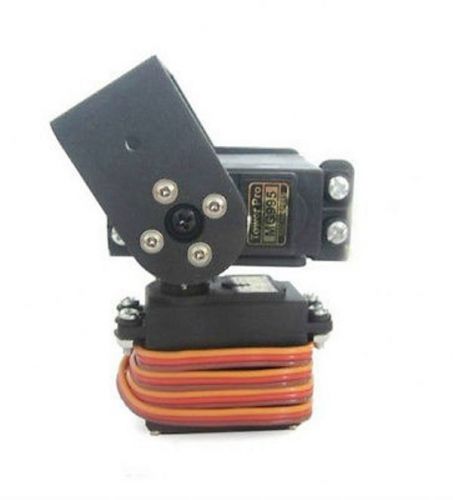 New 2 dof pan and tilt + 2 mg995 servos sensor mount for arduino robot diy for sale