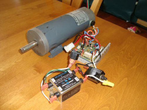 Ge dc 1/4 hp 2.5 amp motor and controller for sale