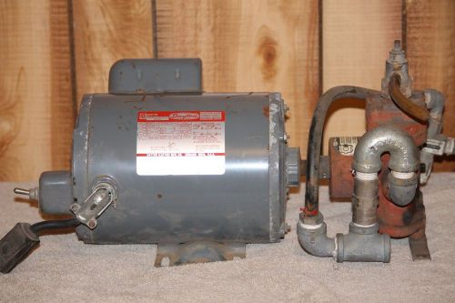 Dayton 1.5 / 1-1/2 hp motor model 9k676 w hypro serie 5300 water pump for sale