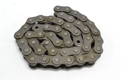 DRIVES INCORPORATED 80 RIVETED SINGLE STRAND 1 IN 3-3/4FT ROLLER CHAIN B257327