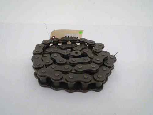Rexnord 100-1 industrial 1-1/4 in 4ft single strand roller chain b422321 for sale
