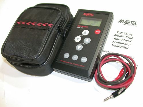 Martel tuff tools t-150 precision frequency calibrator for sale