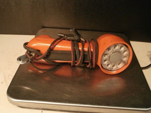 Vtg western electric bell system rotary repairman&#039;s test handset for sale