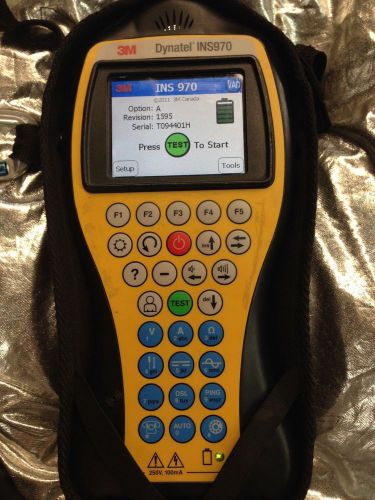 3m dynatel triple play analyzer  ins970 including connections. for sale