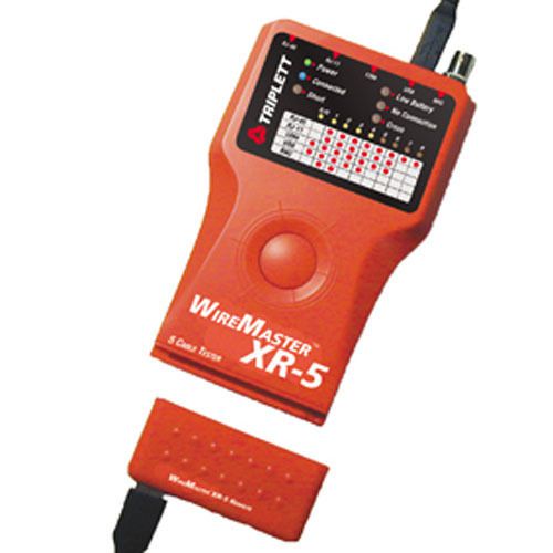 Triplett wiremaster xr-5 3260 5 cable tester with carrying case for sale