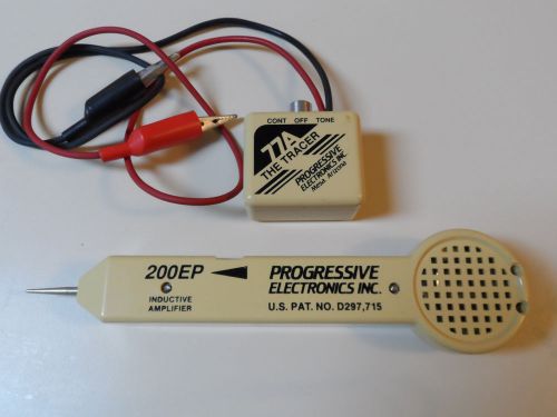 Progressive Electronic Inc. 200EP Speaker Probe w/ The Tracer 77A Tone Generator
