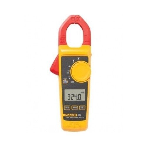 Fluke 324 true-rms clamp meter electricity wires voltage tools current ac dc amp for sale