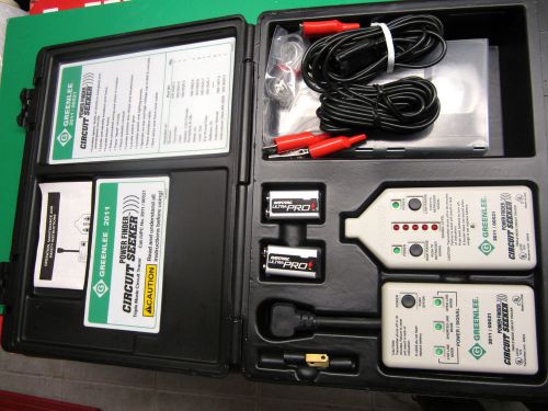 Greenlee 2011/00521 power finder circuit seeker, in mint condition, preowned! for sale