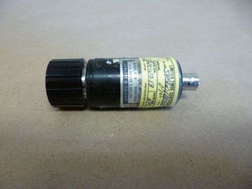 Hewlett packard 477b thermistor mount radio frequency bolometer  , calibrated for sale