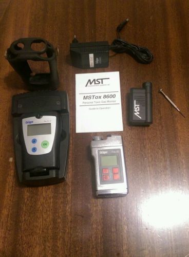 Lot of 3 Personal Gas Monitors (Drager, MST)