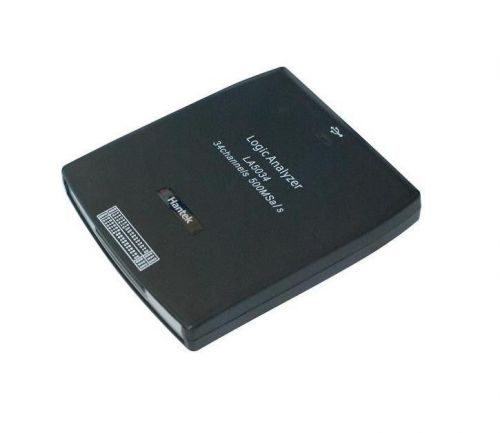 La5034 pc-based usb 34ch logic analyzer 500mhz sample rate &amp; frequency counter for sale