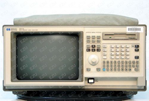 Agilent 1671a 102-channel 70 mhz state/250 mhz timing deep memory logic analyzer for sale