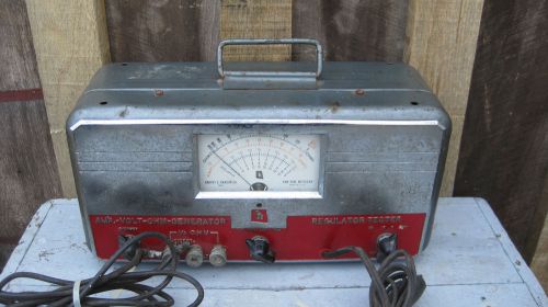 Vintage harvey hansen 114-1 amp volt ohm generator regulator tester for sale