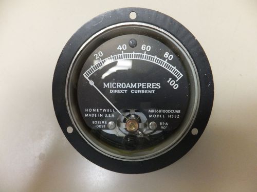 Honeywell Ammeter Model HS3Z – panel meter - good condition