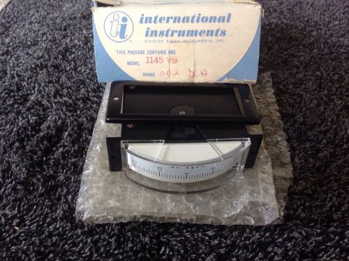 International Instruments Meter 1145VB Range 002 DCA - NOS New Old Stock